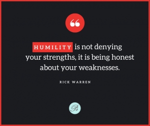 The Glory of Humility